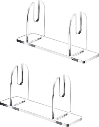 حامل عرض مروحة من الأكريليك الشفاف، حامل مروحة قابل للطي، رف تخزين محمول قابل للطي، حامل يدوي، قاعدة هدية قابلة للطي يدويًا in Kuwait