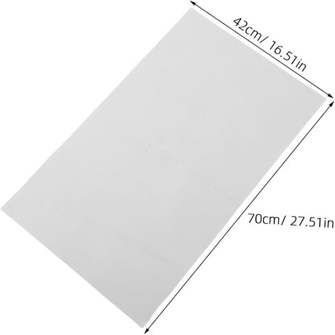 FUNOMOCYA 50Pcs Unprinted Packing Paper Sheets Newsprint Craft Paper for Drawing Sketching Wrapping Safe Shipping Durable Creative Elegant Presentation in Saudi Arabia