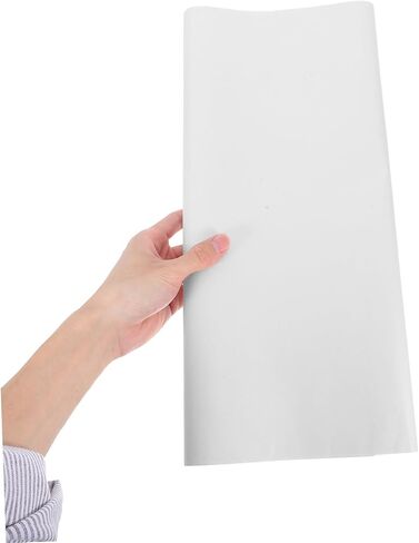FUNOMOCYA 50Pcs Unprinted Packing Paper Sheets Newsprint Craft Paper for Drawing Sketching Wrapping Safe Shipping Durable Creative Elegant Presentation in Saudi Arabia