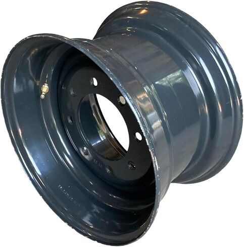 (1) حافة 12-16.5 ذات 8 عروات للعجلات الانزلاقية - 16.5X9.75X8 Pal-mar Gray (سيقان صمام عكسية على كل جانب) عجلة توجيه انزلاقية/حافة للعلبة، NewHolland والمزيد - 8 مسامير، تباعد خلفي 4.5 بوصة - يناسب إطارات مقاس 12X16.5 in Kuwait