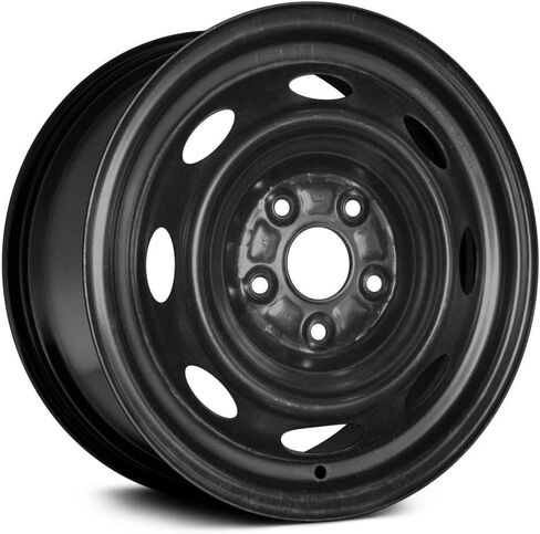 15" 8-Hole Black Steel Factory Wheel | 15x6 | 5x114.3 Bolt Pattern - Compatible with 2005-2013 Toyota Tacoma Pickup in Saudi Arabia