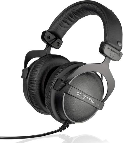 beyerdynamic DT 770 Pro (250 Ohm), Closed-Back Studio Headphones, Black in Kuwait