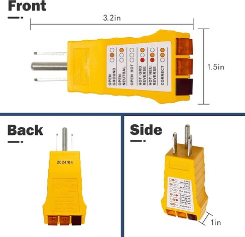 Grounding Tester with Grounding Wire (White) in Saudi Arabia