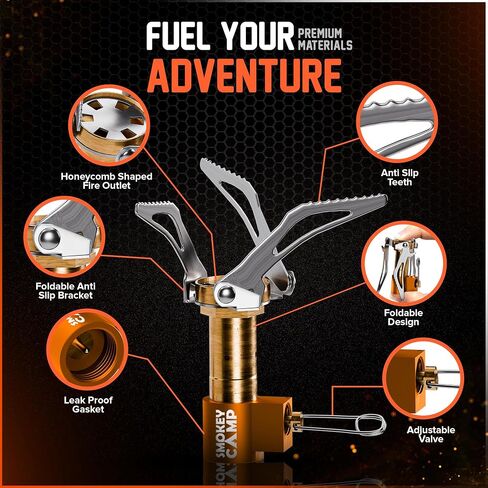 Rocket Stove for Camping Heavy Duty Wood Burning Stove with Adjustable Legs in Saudi Arabia