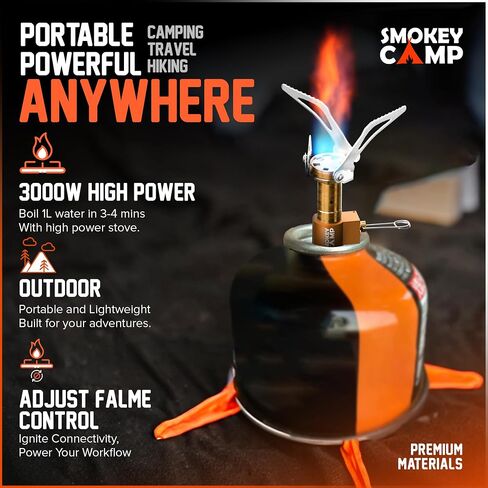 Rocket Stove for Camping Heavy Duty Wood Burning Stove with Adjustable Legs in Saudi Arabia