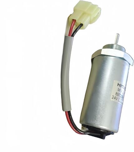12V Shut off Solenoid 8973295680 897329-5680 For Hitachi Excavator ZAX55 Isuzu Engine 4LE2 4LE2X in Saudi Arabia