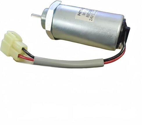 12V Shut off Solenoid 8973295680 897329-5680 For Hitachi Excavator ZAX55 Isuzu Engine 4LE2 4LE2X in Saudi Arabia