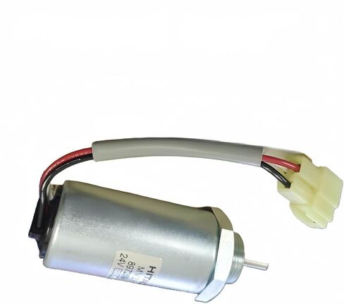 12V Shut off Solenoid 8973295680 897329-5680 For Hitachi Excavator ZAX55 Isuzu Engine 4LE2 4LE2X in Saudi Arabia