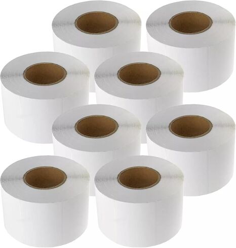 4x6 (4"x6") Shipping White Direct Thermal Labels - 3" Core - (8) Rolls of 1000 in Saudi Arabia