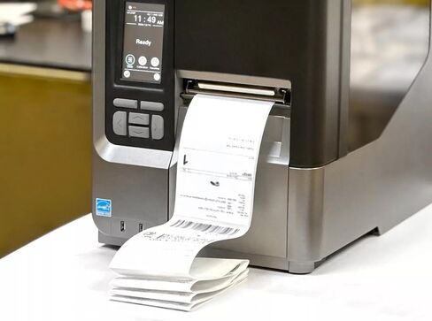 4x6 (4"x6") Shipping White Direct Thermal Labels - 3" Core - (8) Rolls of 1000 in Saudi Arabia