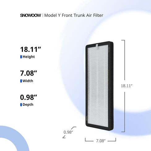 مجموعة فلاتر الهواء الكربونية HEPA من Tesla Model Y - (2x مرشحات HEPA و2x مرشحات كربون لكل عبوة) - 4 عبوات في كل عبوة مع أدوات التثبيت in Kuwait