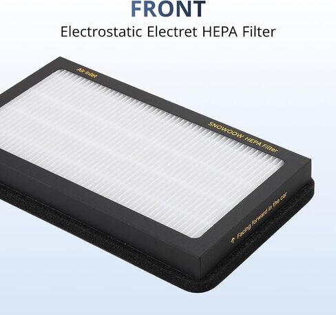 Tesla Model Y Front Trunk HEPA Carbon Air Filters Kit - (2x HEPA filters and 2x Carbon filters per package) - 4 packs per package with installation tools in Saudi Arabia