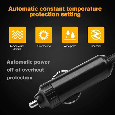 Car Heaters, 12V 150W Electronic Auto Fan Heater 2 in 1 Heating & Cooling Function Fast Heating Car Defrost Defogger Auto Heater Fan Plug in Saudi Arabia
