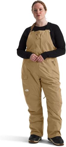 THE NORTH FACE Women's Freedom Insulated Bib (Standard and Plus Size) - Regular, Topaz Tonal Mountainscape Print, Small Regular in Kuwait