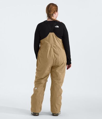 THE NORTH FACE Women's Freedom Insulated Bib (Standard and Plus Size) - Regular, Topaz Tonal Mountainscape Print, Small Regular in Kuwait