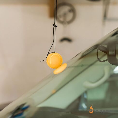 Garage Parking Aid Tennis Ball on a String for Garage Parking Precision Parking Guide Garage Car Stop Indicator (1) in Saudi Arabia