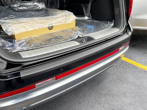 WeathertechCustom BumperTopper لسيارة Hyundai Palisade، واقي المصد الخلفي (BP0067)، أسود in Saudi Arabia