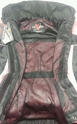 NexGen Ladies Motorcycle Riding Nylon Rain Suit Gear Pink/Black Waterproof Lightweight in Saudi Arabia