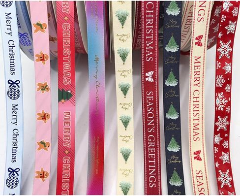 Assorted of Colors 20 Yards 5/8" (15mm) Grosgrain Ribbon Flower Hair Bow Decoration Ribbons in Saudi Arabia