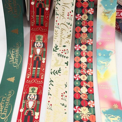 Assorted of Colors 20 Yards 5/8" (15mm) Grosgrain Ribbon Flower Hair Bow Decoration Ribbons in Saudi Arabia