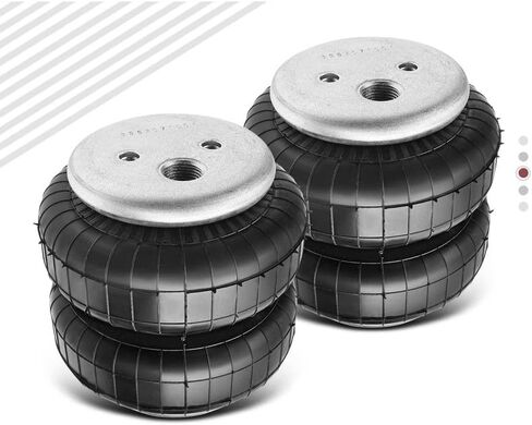 قطع غيار لحقيبة تعليق هوائي 2X للأكياس القياسية 2500 رطل 1/2 "npt منفذ واحد للخدمة الشاقة Mod-A58PP-47872 in Kuwait