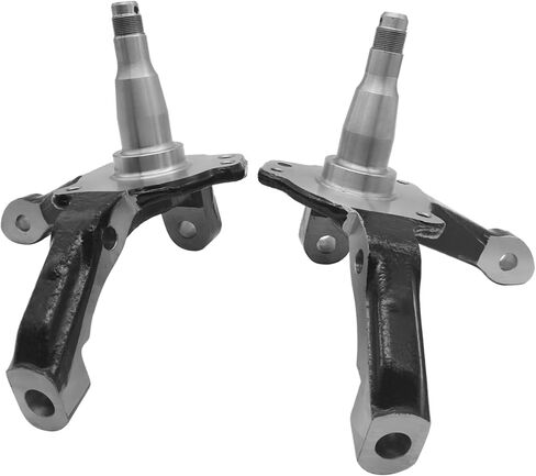 Pair Forged Steel 1-Piece Stock Axle Spindles For 1974-1978 Ford Mustang II For 1973-1980 Ford Pinto Front Left and Right in Saudi Arabia