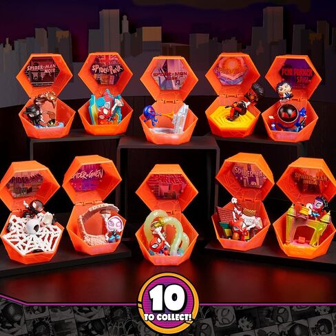 Marvel Doorables Spider-Verse Collector Capsule, Collectible Toy Figures, Holiday Stocking Stuffers, Gifts, Presents, Boys and Girls Ages 5 Up in Saudi Arabia
