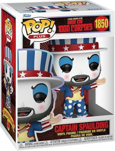 Funko Pop! Plus: House of 1000 Corpses - Captain Spaulding - Collectable Vinyl Figure - Gift Idea - Official Merchandise - Toys for Kids & Adults - Horror Fans in Saudi Arabia