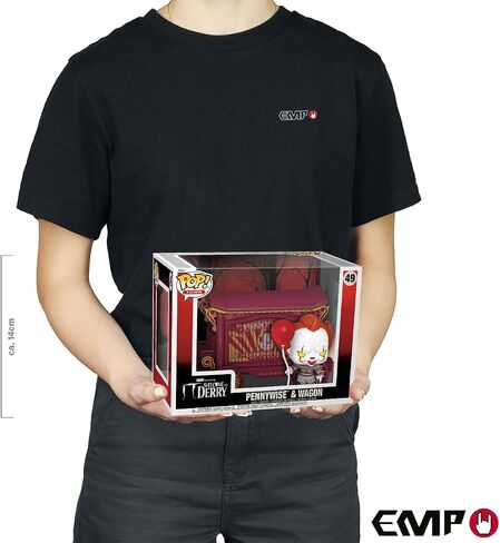فانكو بوب! المدينة: مرحبًا بكم في ديري - Pennywise & Wagon - IT - شخصية فينيل قابلة للتجميع - فكرة هدية - بضائع رسمية - ألعاب للأطفال والكبار - عشاق الرعب - شخصية لهواة الجمع والعرض in Saudi Arabia