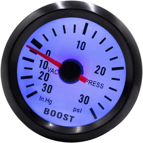 52mm General 12V Boosts Gauge Blue LED Display High Visibility Pressure Meter for Auto in Saudi Arabia