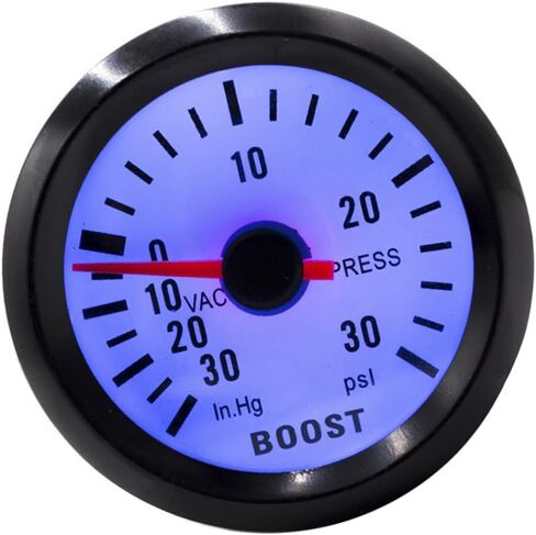 52mm General 12V Boosts Gauge Blue LED Display High Visibility Pressure Meter for Auto in Saudi Arabia