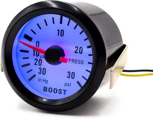 52mm General 12V Boosts Gauge Blue LED Display High Visibility Pressure Meter for Auto in Saudi Arabia