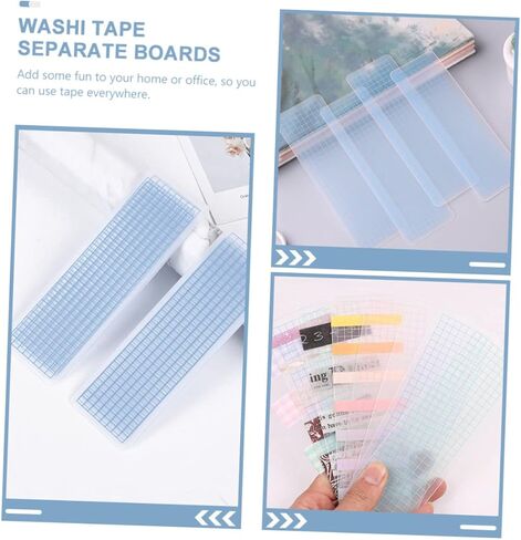 50 قطعة من منظم أشرطة واشي: بطاقات شريط واشي - لوحات تخزين مدرسية، لوحات توزيع خفيفة الوزن in Kuwait