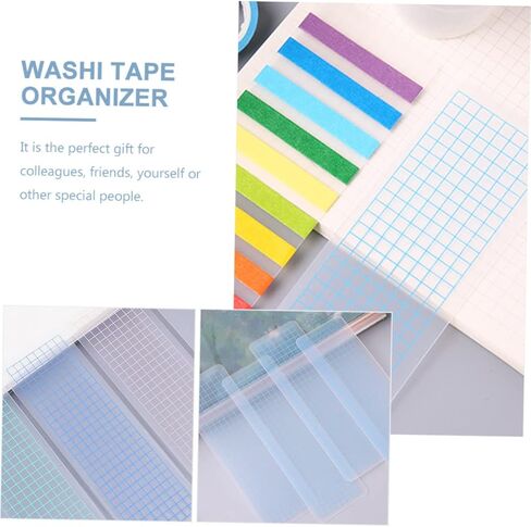 50 قطعة من منظم أشرطة واشي: بطاقات شريط واشي - لوحات تخزين مدرسية، لوحات توزيع خفيفة الوزن in Kuwait