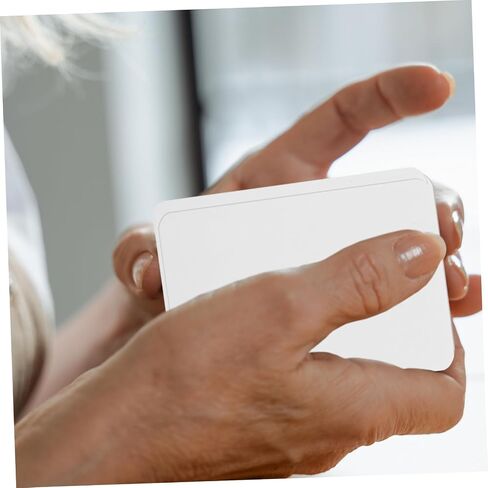 100Pcs Blank Trading Cards for DIY Learning and Games Portable Graffiti Note Cards Blank Poker and Business for Creative Use in Kuwait