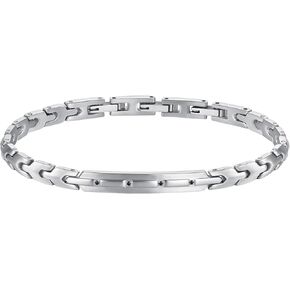 Chain Bracelet for Men, Sturdy Stainless Steel Bracelet, Adjustable Link 7.3-8.7 Inches Classic Mens Jewelry Present for Men/Dad/Husband RD-JN1761 in Saudi Arabia