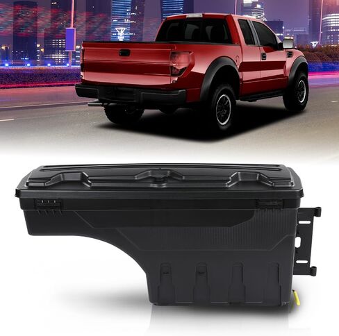 DOTCOM Truck Bed Storage Box Tool Box Compatible With Ford F250 F350 Super Duty 2017 2018 2019 2020 Toolbox Driver Right Passenger Side in Saudi Arabia