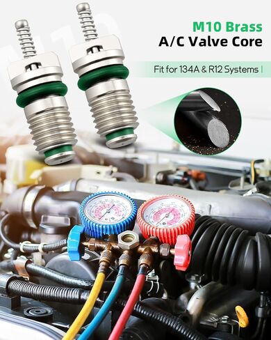 50 حزمة معيار JRA A/C صمام شريدر الأساسية تناسب المركبات الأجنبية والمحلية استبدال MT0059 59347 15-75234 in Kuwait