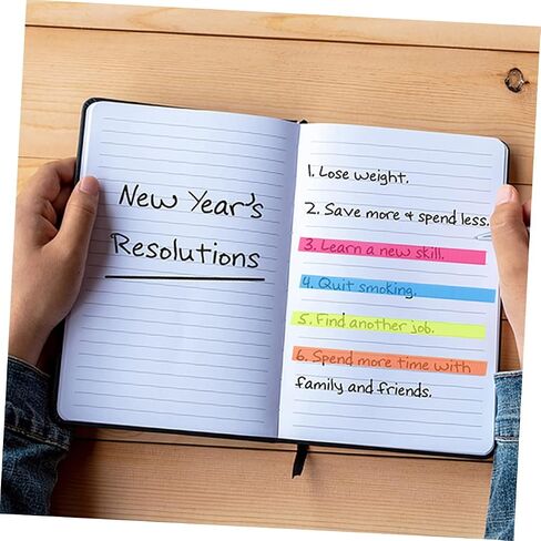 20 Rolls Transparent Reading Adhesive Tapes Multi Color Sentence Highlight Strips for School Office Childrens Visual Focus Reusable Page Markers in Saudi Arabia