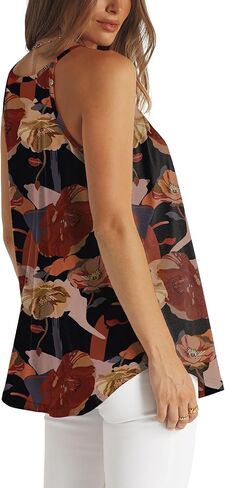 قطع علوية نسائية من WIHOLL ذات ثنيات وحزام سباغيتي، قطع علوية بحاشية منحنية موضة 2024 in Kuwait