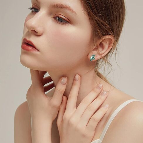 Butterfly Earrings 925 Sterling Silver Faith Cross Studs Opal Earring Hypoallergenic Religious Jewelry Gifts for Women Girls in Kuwait