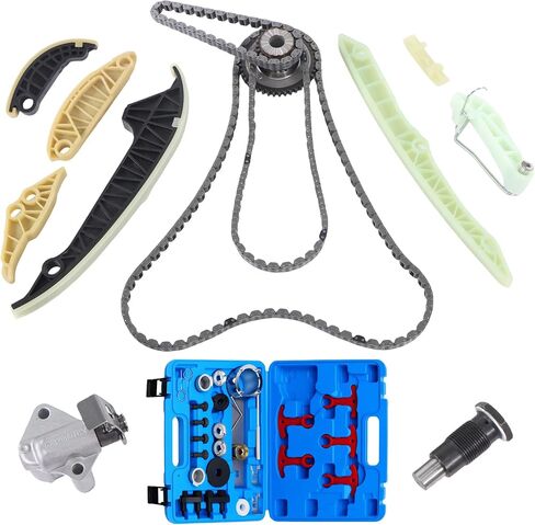 3.5 Timing Chain Kit W/Water Pump with Timing Tool Kit Fits for 2011-2019 Police Interceptor Utility/Explorer/Edge/Police Interceptor Sedan/Taurus/Flex/MKS/MKX/MKZ V6 Cyclone Engines in Saudi Arabia