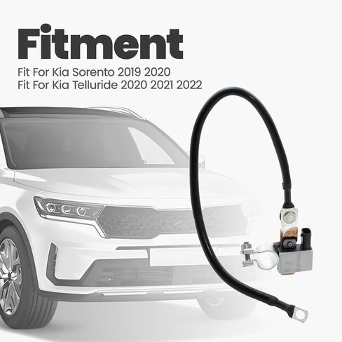 ASTROSYNC Battery Negative Sensor Cable Fit For Kia Sorento 2019 2020 Telluride 2020 2021 2022, Ground Wire Terminal Connector Replace 37180-S9000 37180S9000 37180-C6500 37180C6500 in Saudi Arabia
