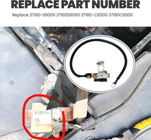 ASTROSYNC Battery Negative Sensor Cable Fit For Kia Sorento 2019 2020 Telluride 2020 2021 2022, Ground Wire Terminal Connector Replace 37180-S9000 37180S9000 37180-C6500 37180C6500 in Saudi Arabia