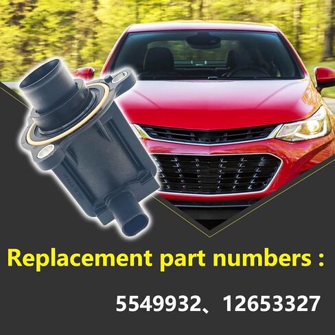 Turbocharger Bypass Valve Solenoid 55499323 12653327 Compatible with Chevrolet Malibu 2016-2023 Cruze 2016-2019 Equinox 2018-2022 Trax 2021-2022 GMC Terrain 2018-2022 Turbo Solenoid Valve in Saudi Arabia