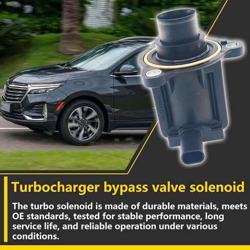 Turbocharger Bypass Valve Solenoid 55499323 12653327 Compatible with Chevrolet Malibu 2016-2023 Cruze 2016-2019 Equinox 2018-2022 Trax 2021-2022 GMC Terrain 2018-2022 Turbo Solenoid Valve in Saudi Arabia