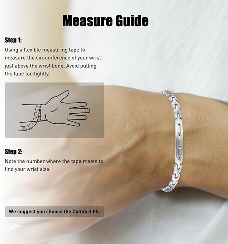 Chain Bracelet for Men, Sturdy Stainless Steel Bracelet, Adjustable Link 7.3-8.7 Inches Classic Mens Jewelry Present for Men/Dad/Husband RD-JN1761 in Saudi Arabia