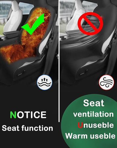 EVMODS Upgrade for Tesla Model Y/3/X/S Accessories 2024 Seat Cover Waterproof Seat Protector Neoprene Car Front Seat Protection 1PCS in Kuwait