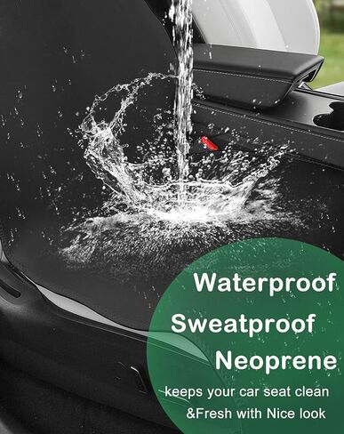 EVMODS Upgrade for Tesla Model Y/3/X/S Accessories 2024 Seat Cover Waterproof Seat Protector Neoprene Car Front Seat Protection 1PCS in Kuwait