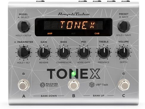 IK Multimedia TONEX Pedal AI machine learning multi effects pedal: Tone Model any electric guitar amp, guitar pedal, distortion pedal, overdrive pedal or other guitar effects in Kuwait